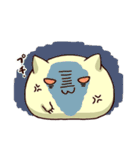 ねこ大福（個別スタンプ：10）