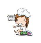 Tiny Architect Girl（個別スタンプ：5）