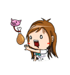 Tiny Architect Girl（個別スタンプ：7）