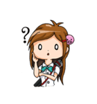 Tiny Architect Girl（個別スタンプ：19）