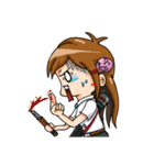 Tiny Architect Girl（個別スタンプ：21）