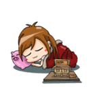 Tiny Architect Girl（個別スタンプ：22）