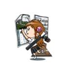 Tiny Architect Girl（個別スタンプ：24）