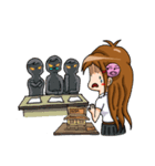 Tiny Architect Girl（個別スタンプ：26）