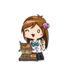Tiny Architect Girl（個別スタンプ：27）