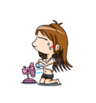 Tiny Architect Girl（個別スタンプ：30）