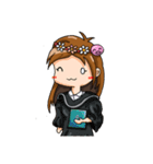 Tiny Architect Girl（個別スタンプ：38）