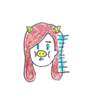 桃子。（個別スタンプ：3）