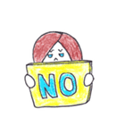 桃子。（個別スタンプ：8）