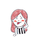 桃子。（個別スタンプ：10）