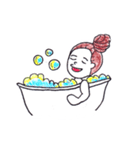 桃子。（個別スタンプ：16）