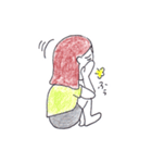桃子。（個別スタンプ：17）