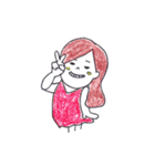 桃子。（個別スタンプ：19）