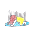桃子。（個別スタンプ：25）