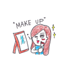 桃子。（個別スタンプ：36）