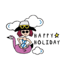 NALEE :  A girl on her inspiring day（個別スタンプ：2）