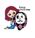 NALEE :  A girl on her inspiring day（個別スタンプ：10）