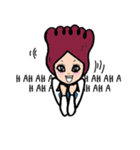 NALEE :  A girl on her inspiring day（個別スタンプ：19）