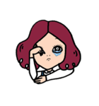 NALEE :  A girl on her inspiring day（個別スタンプ：28）