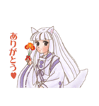 白狐ちゃん（個別スタンプ：39）