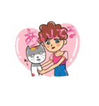アイツとあたしのときめきライフ（個別スタンプ：4）