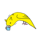 はぬをの猫耳インコ最強 vol:1（個別スタンプ：7）