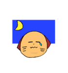一匹リアクションとる犬。（個別スタンプ：35）