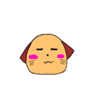 一匹リアクションとる犬。（個別スタンプ：39）