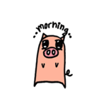 Easy pig（個別スタンプ：32）