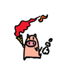 Easy pig（個別スタンプ：36）