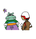 Hippy and Yanni（個別スタンプ：6）