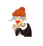 Red Hair Girl Is Back（個別スタンプ：19）