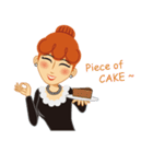 Red Hair Girl Is Back（個別スタンプ：20）