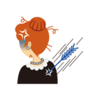 Red Hair Girl Is Back（個別スタンプ：25）