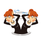 Red Hair Girl Is Back（個別スタンプ：26）