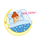 Red Hair Girl Is Back（個別スタンプ：39）