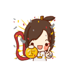 Happy ＆ Yeppo（個別スタンプ：12）