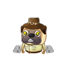 Jurassic Pug（個別スタンプ：38）