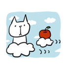 cat and apple2English（個別スタンプ：18）