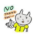 funny rabbit Usada -English ver.-（個別スタンプ：4）