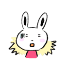 funny rabbit Usada -English ver.-（個別スタンプ：7）