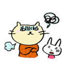 funny rabbit Usada -English ver.-（個別スタンプ：8）