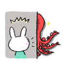 funny rabbit Usada -English ver.-（個別スタンプ：12）