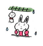 funny rabbit Usada -English ver.-（個別スタンプ：14）