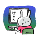 funny rabbit Usada -English ver.-（個別スタンプ：15）