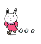 funny rabbit Usada -English ver.-（個別スタンプ：18）