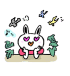 funny rabbit Usada -English ver.-（個別スタンプ：35）