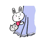 funny rabbit Usada -English ver.-（個別スタンプ：39）