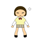 日本の女子高校生達（個別スタンプ：2）