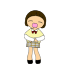 日本の女子高校生達（個別スタンプ：6）